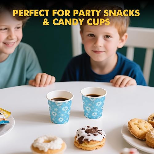 Miniatura 8 de RACETOP [Paquete de 300] Vasos de papel de 3 onzas, tazas de baño de 3 onzas, vasos de papel desechables para baño, vasos pequeños para enjuague