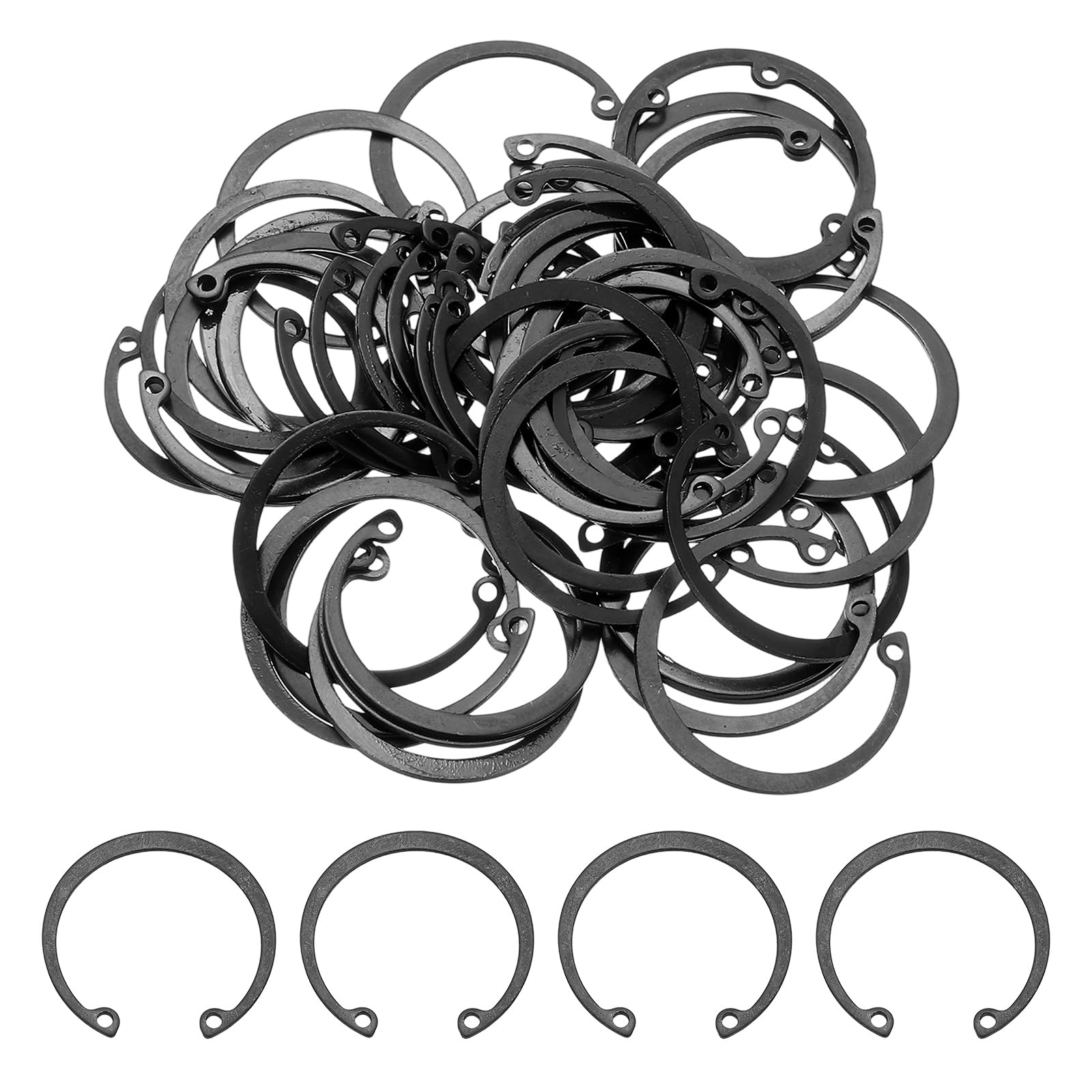 Internal Retaining Rings - 20 Pcs 65Mn Steel -19 Internal Retaining Rings - 20 Pcs 65Mn Steel -19