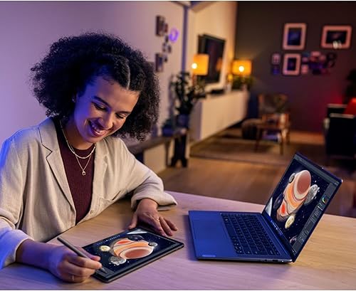 Miniatura 6 de Lenovo Laptop empresarial más reciente, procesador AMD Ryzen 5 7520U de 4 núcleos, almacenamiento SSD de 256 GB, memoria premium DDR5 4800 MHz, 14