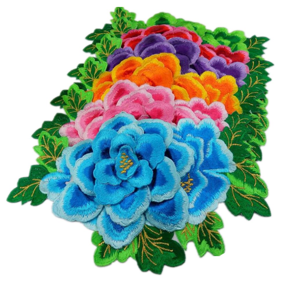 Naszywki na ubrania, DIY ubrania ozdoby do robienia torebek(Rose)
