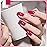 GAOY Gel Nail Polish Kit, 3 Colors 16ml White Jelly Magenta, Soak Off UV Gel Polish Set - Rose Quartz