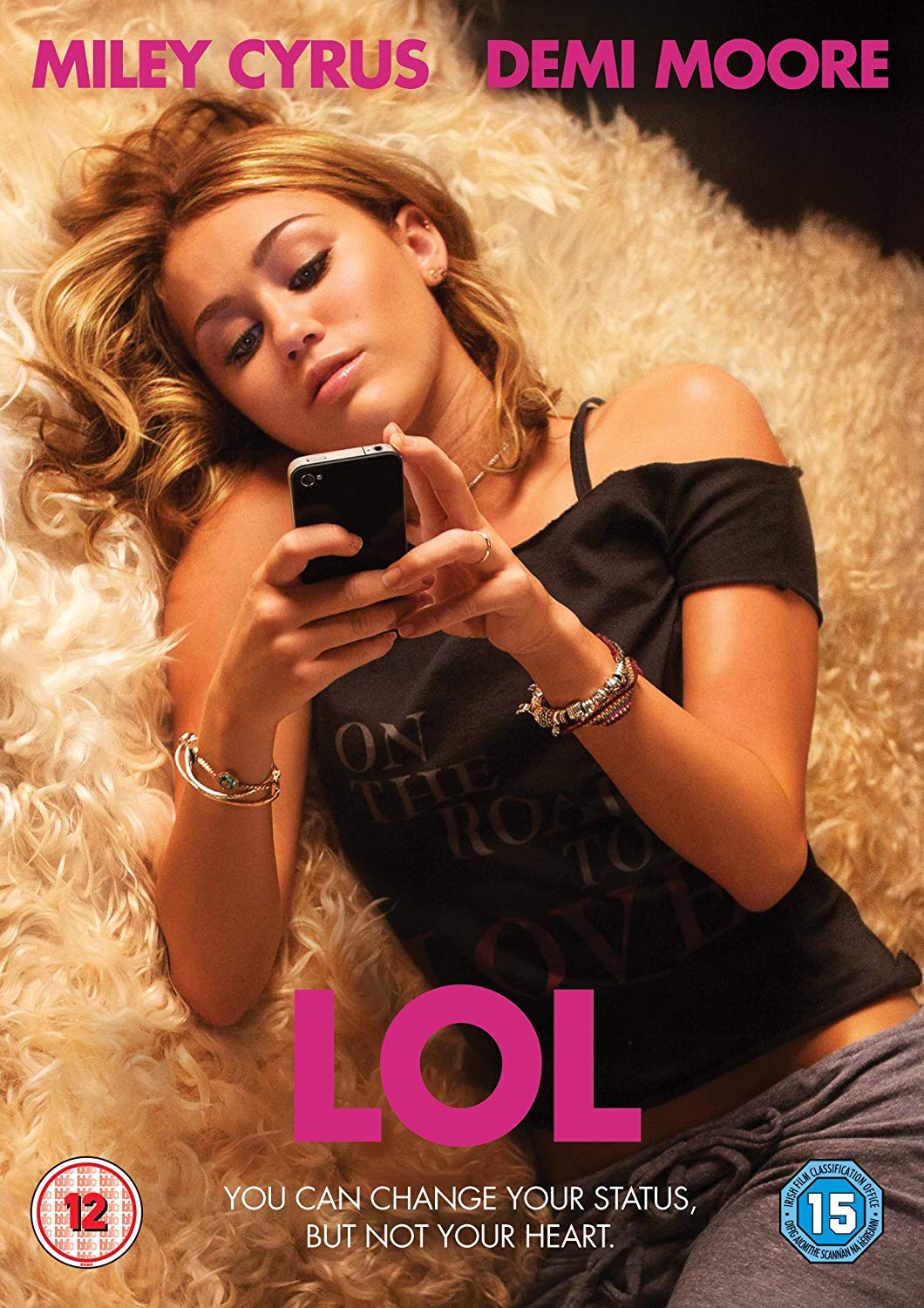 LOL DVD de Miley Cyrus película juvenil en formato disco para coleccionistas de cine de drama