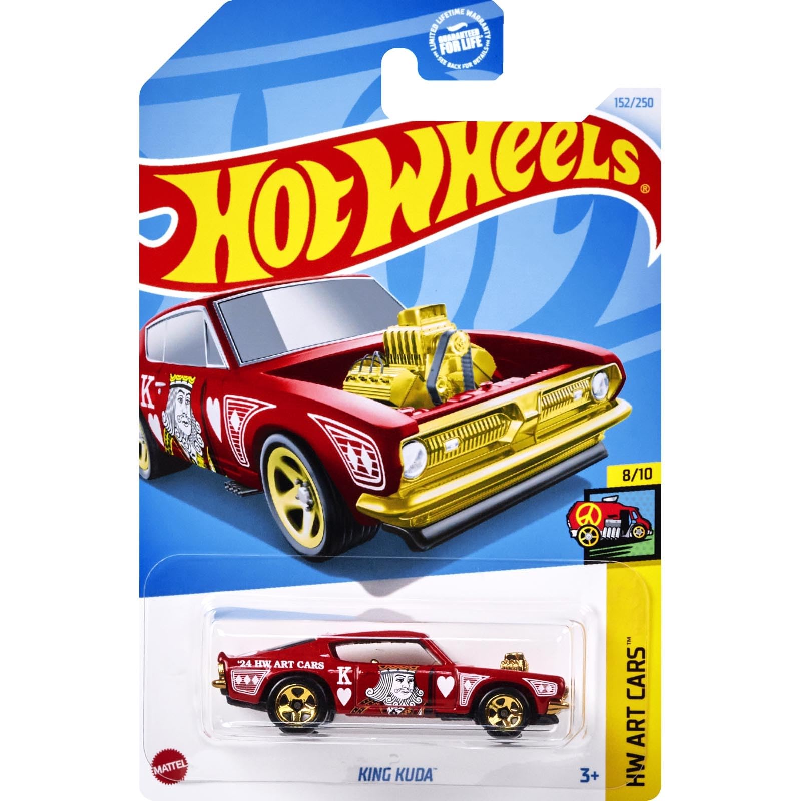Hot Wheels キング・クーダ ミニカー Hot Wheels - King Kuda - HTD73 | Amazon.com.br