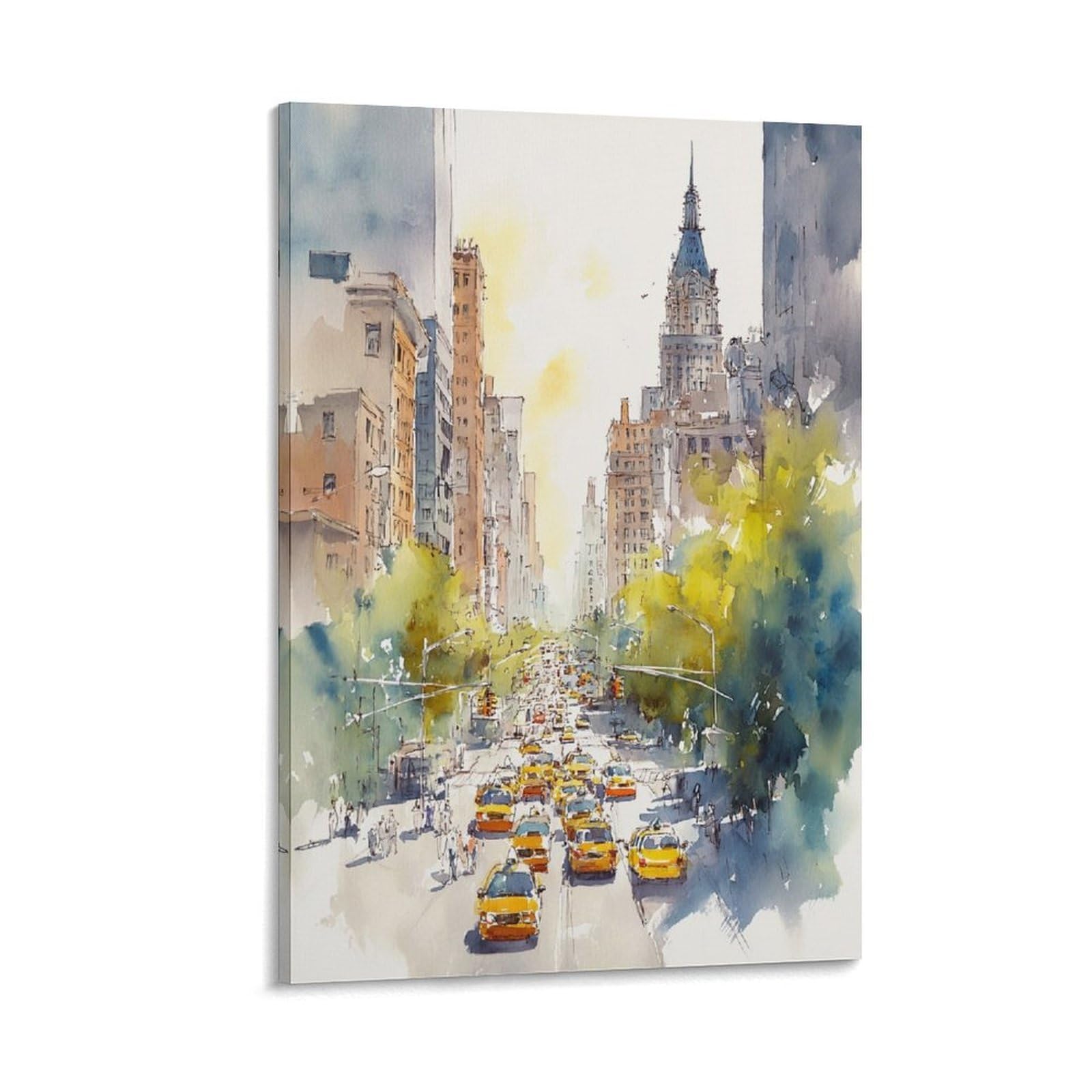 Pennsylvania 24x36inch(60x90cm) Vintage Travel Poster Watercolor Canvas Art