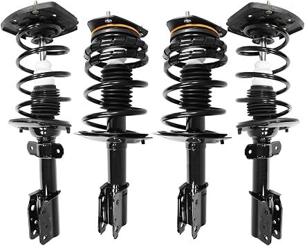 COMPLETESTRUTS - Front & Rear Complete Strut Assemblies with Coil Springs Replacement for 2000-2007 Chevrolet Monte Carlo - Set of 4