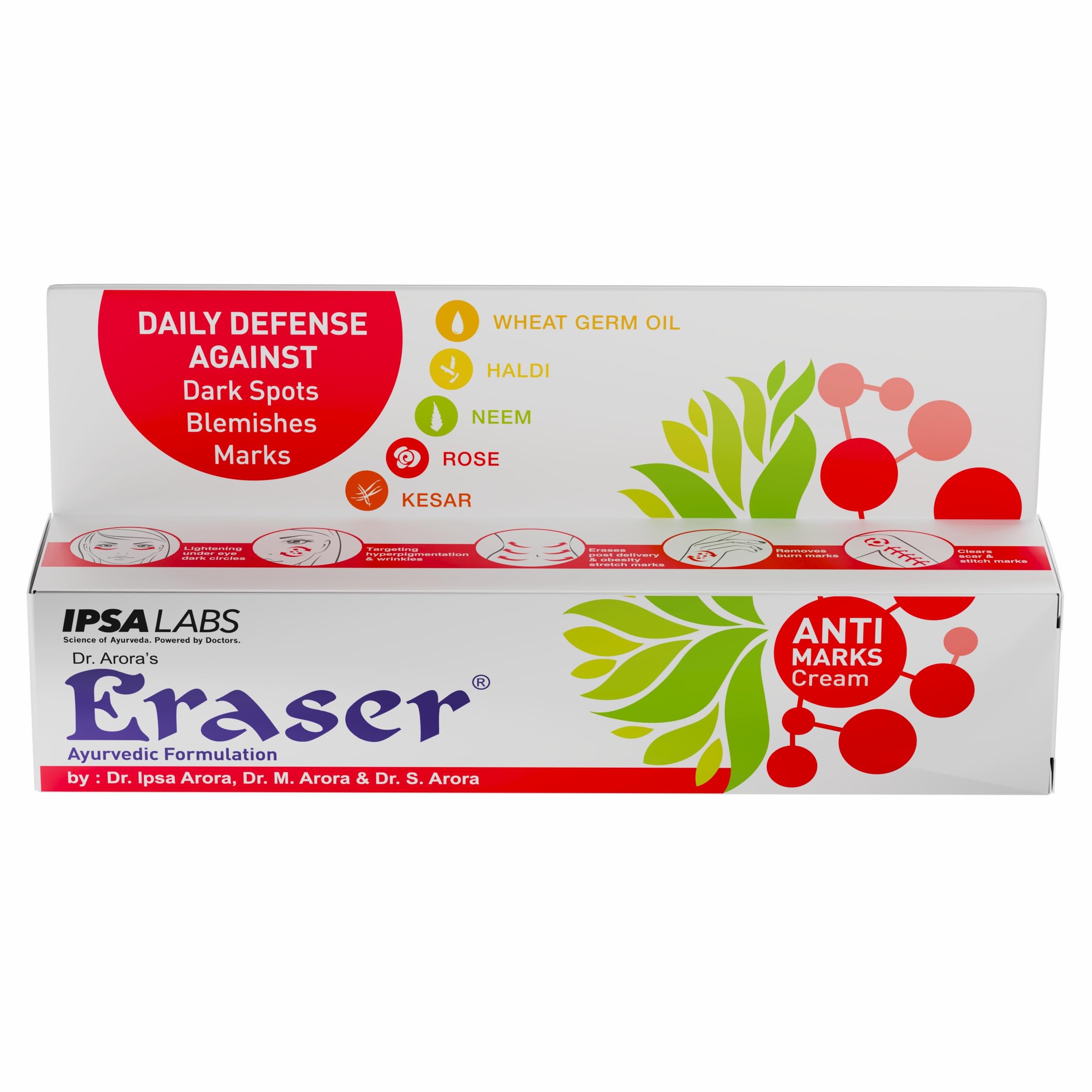 Eraser Anti Marks Ayurvedic Cream 15g-image-5