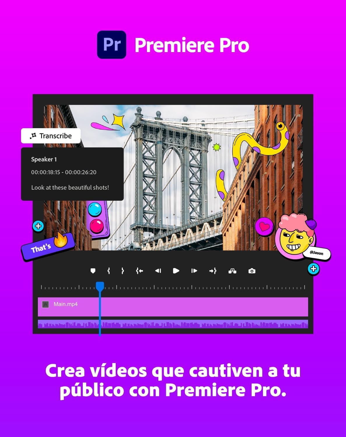 Adobe Creative Cloud Pro para estudiantes y docentes | Software Creativo con IA | 1 Año | PC/Mac