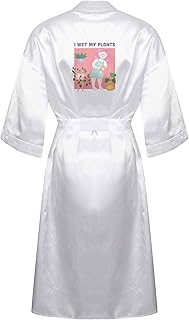 Flox Creative Peignoir en satin I Wet My Plants