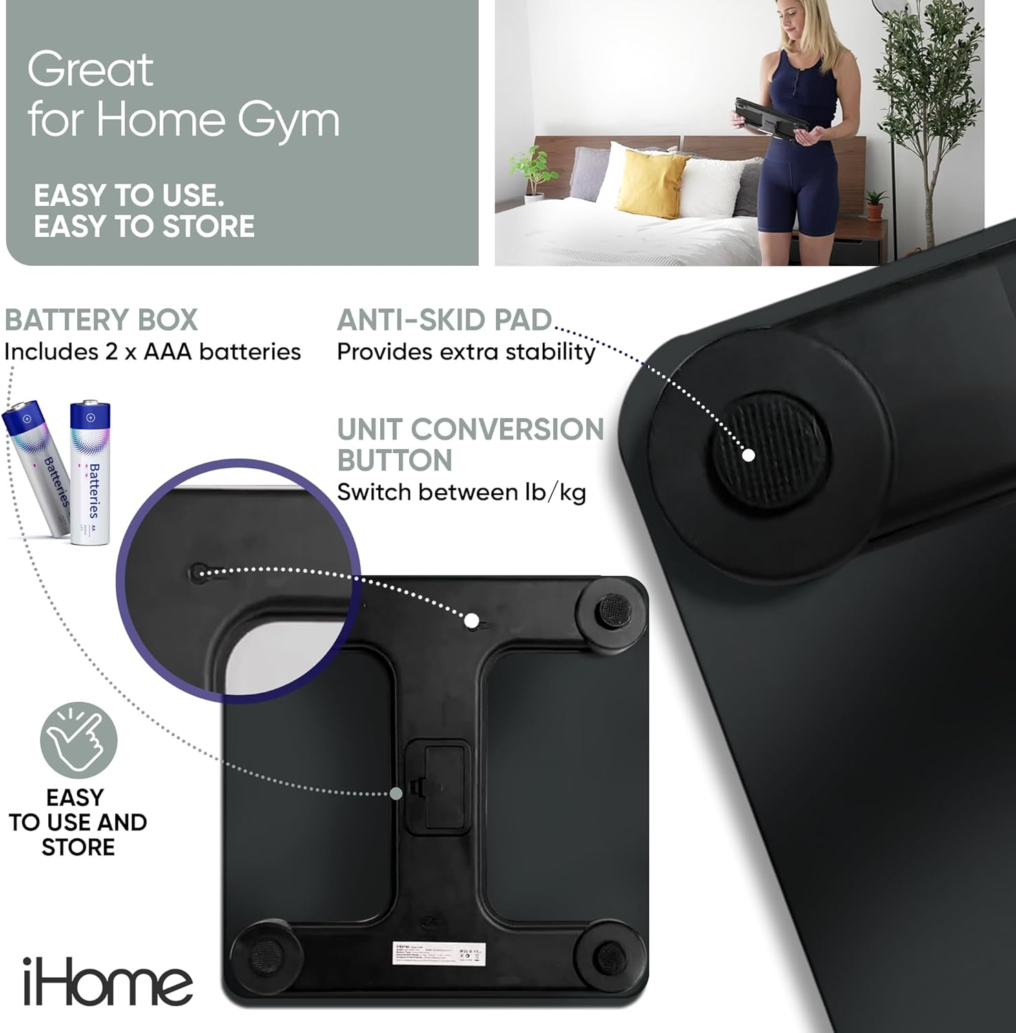 Scale for Body Weight (Black)