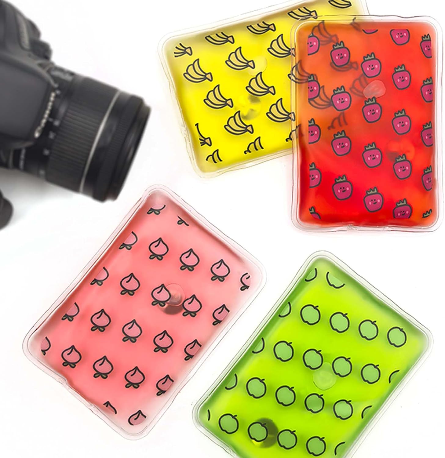 Cozeoa Reusable Hand Warmers with Fruit Patterns