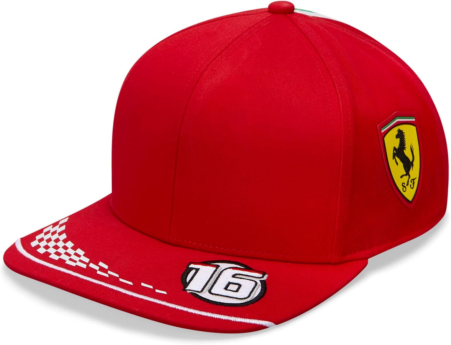Fuel For FansScuderia Ferrari F1 2021 Kids Charles Leclerc Team Hat Red, one size