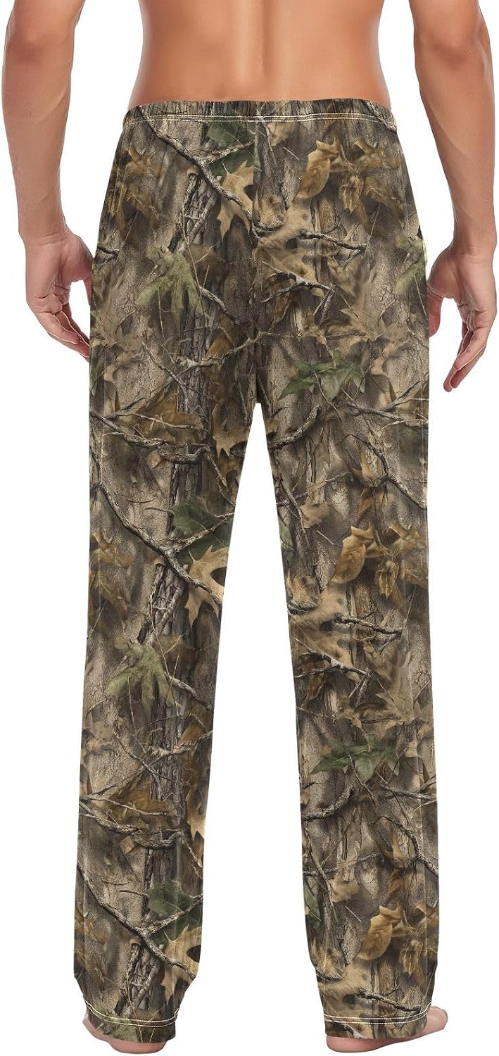 Laprad Men's Pajama Pants Lounge Pjs Bottoms Soft Sleep Pant with Pockets Drawstring
