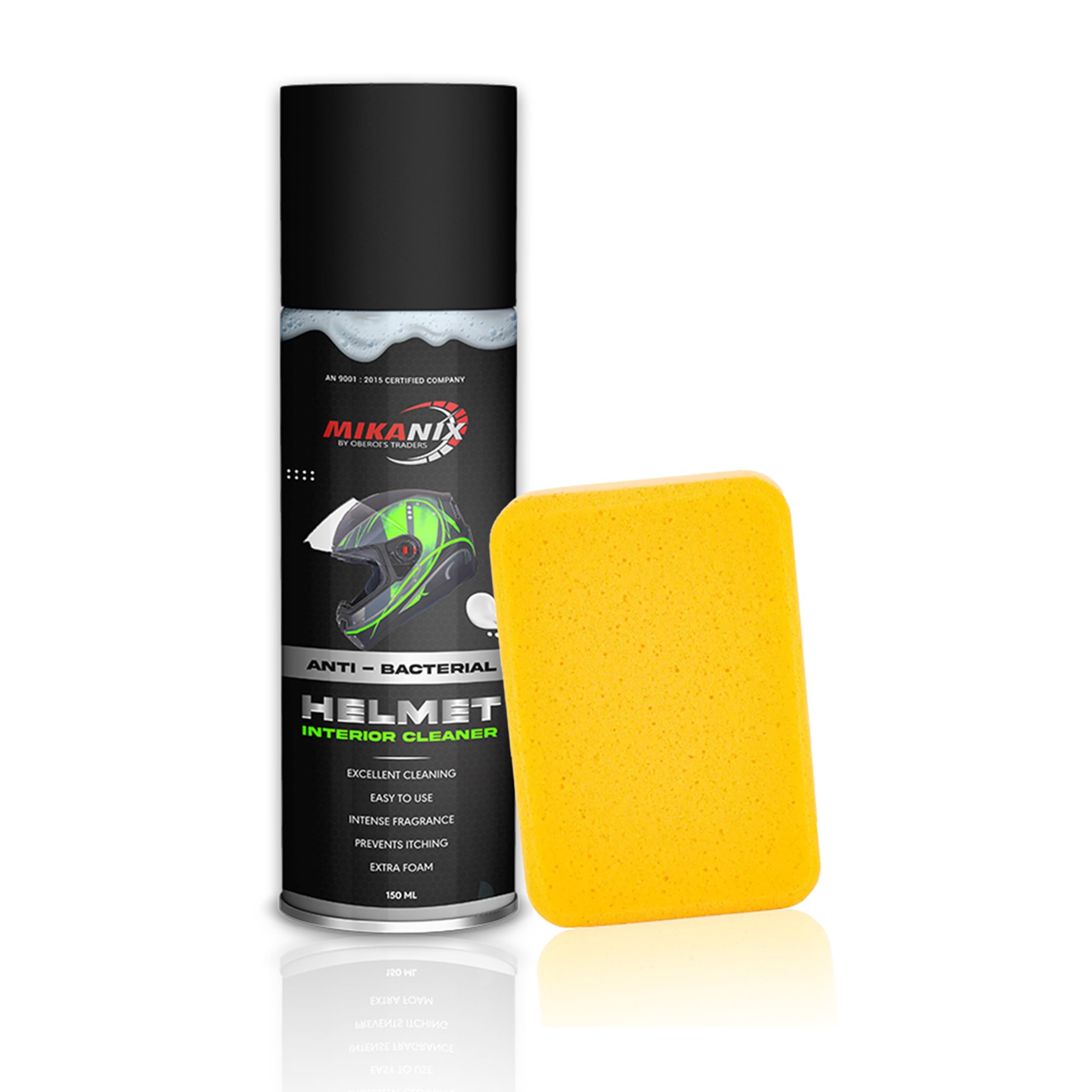 OBEROI'S TRADERS Helmet Foam Cleaner | Anti Bacterial/Anti Fungal Spray For Helmet Interior & Exterior Cleaning-picture-22