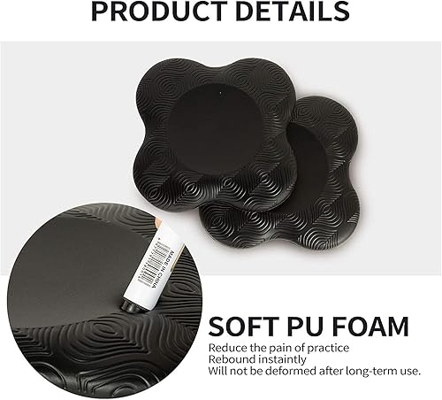 Miniatura 8 de Rodillera de yoga extra gruesa para rodillas, codos, muñeca, manos, cabeza, espuma, yoga, pilates, entrenamiento, almohadilla de rodillas