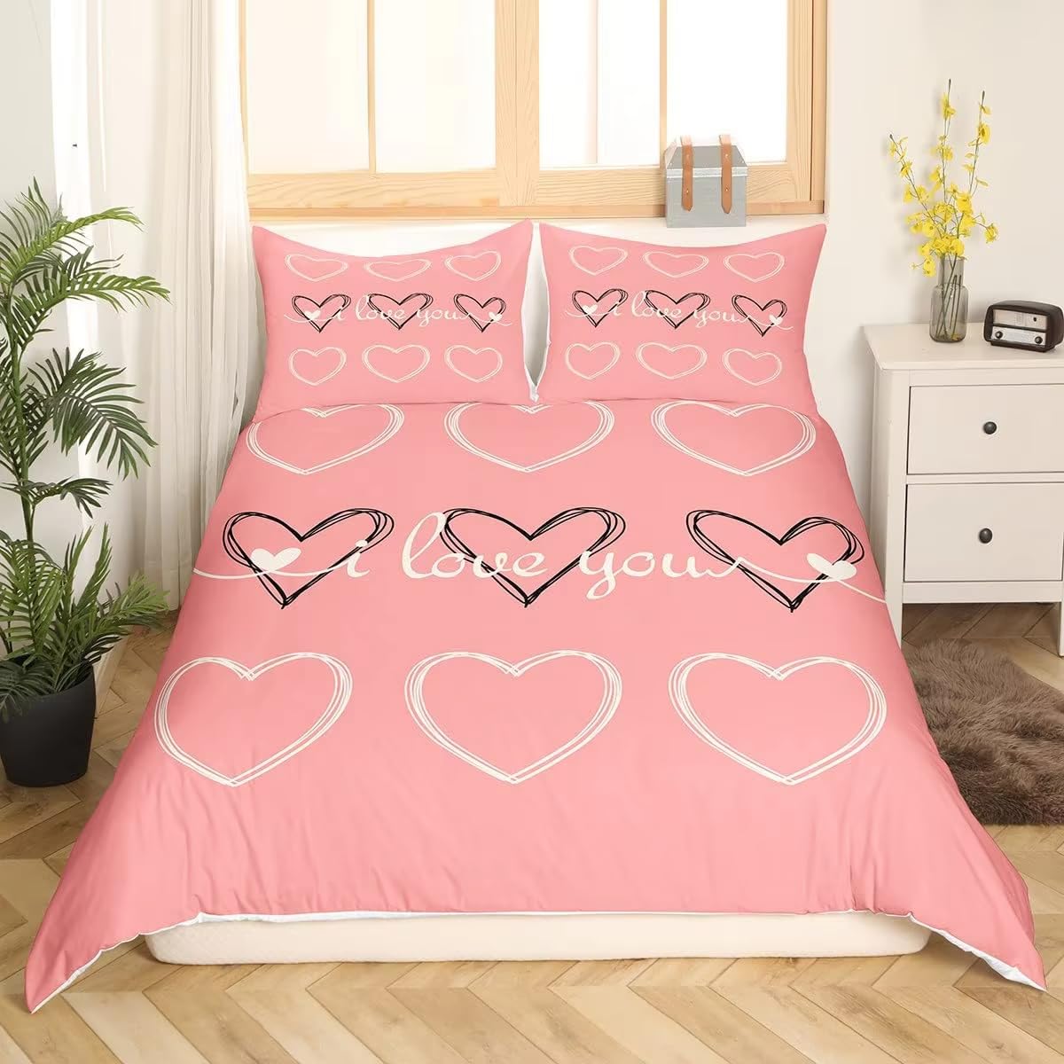 Parure de lit 140x200 style graffiti pour une chambre d'ado moderne