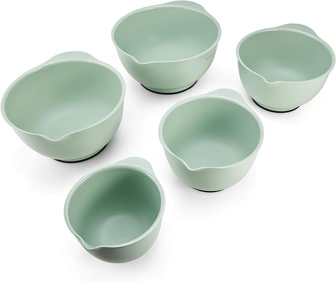 KitchenAid Tazones Mezcladores Classic, Set de 5, Pistacho miniatura 3