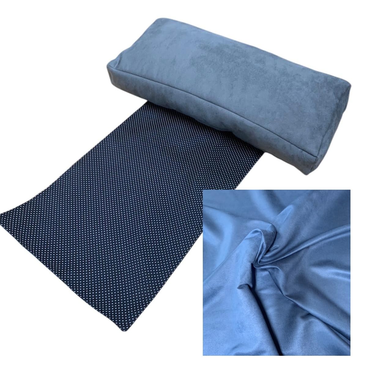 PnH Headrest for Recliners, Armchairs, Gaming/Office Chairs - Support Pillow for Head & Neck (Denim Blue, Single Head Rest)