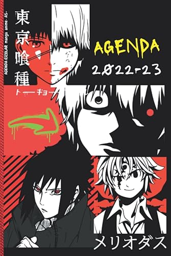 Agenda Escolar Manga Anime: Semana vista A5+, Planificador para estudiantes de Primaria, Secundaria, FP, bachiller o estudios superiores.Año escolar ... jóvenes y adolescentes. Premium tapa dura