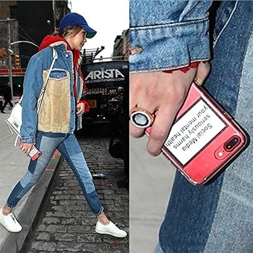 Miniatura 6 de Las redes sociales dañan gravemente tu salud mental Funda de silicona TPU suave para 6 6S 7 8 Plus X XS MAX XR contraportada Coque, para iPhone 11