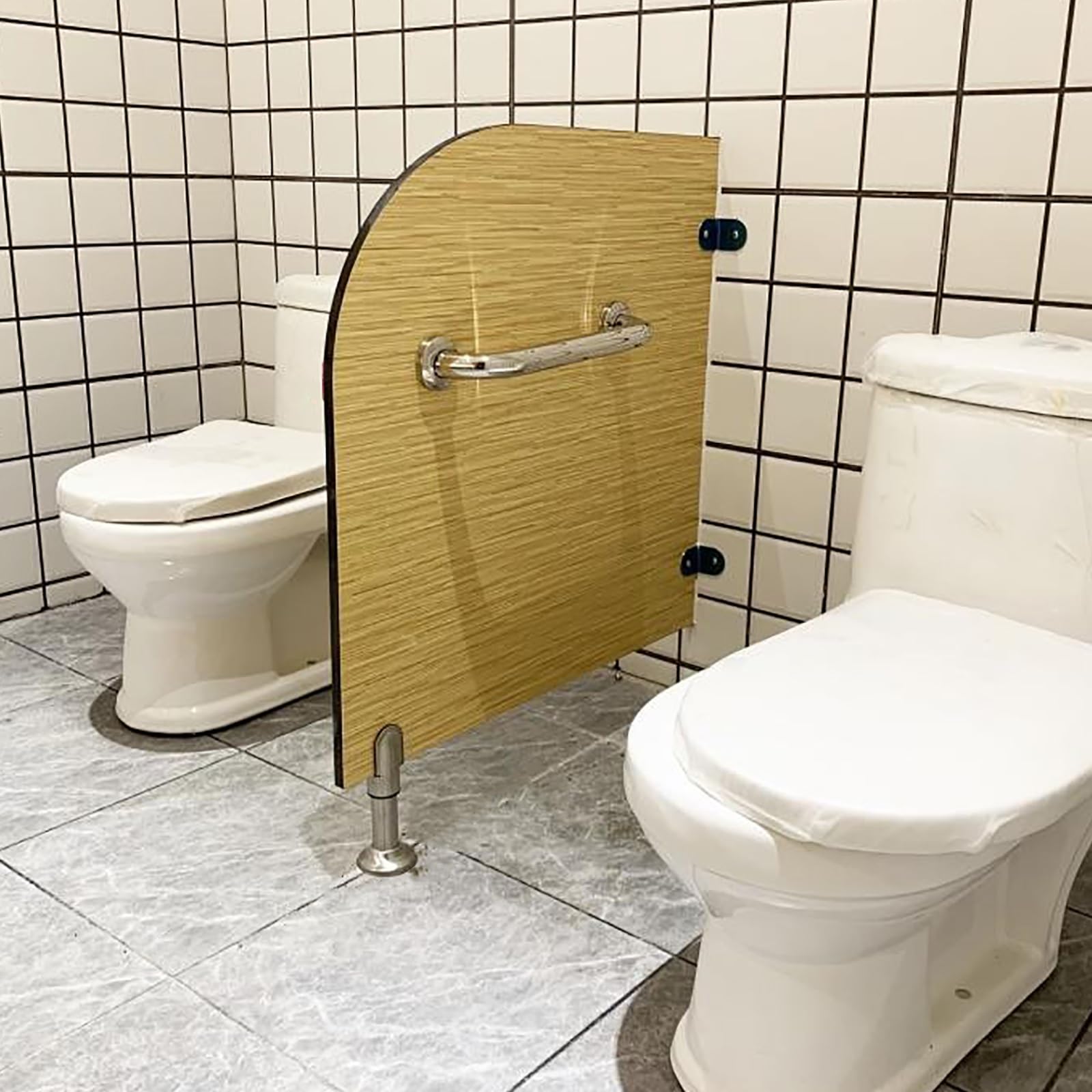 Urinal-Trennwand für Herren, wasserdicht, für öffentliche Toiletten, Schulen und Einkaufszentren, 70 x 60 cm, Sichtschutz für Hygiene und Sicherheit