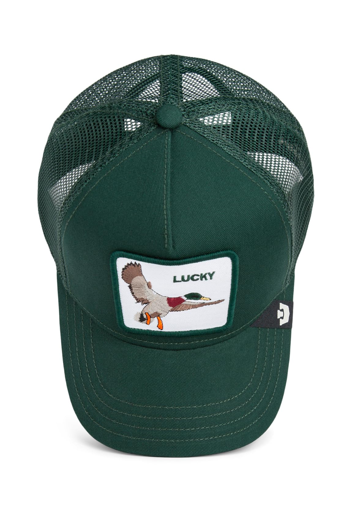 Goorin Bros. Dziecięca czapka z daszkiem The Lucky Duck Mini Guard ciemnozielona, rozmiar: OneSize