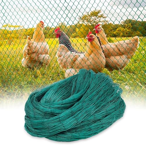 Vogelschutznetz, Hühnernetz Gartennetz Geflügelnetz Teichnetz Obstschutz Pool Netz, UV-beständig Robust & Wiederverwendbar, für Garten Balkon oder Teich (12 Fasern-2mx3m)