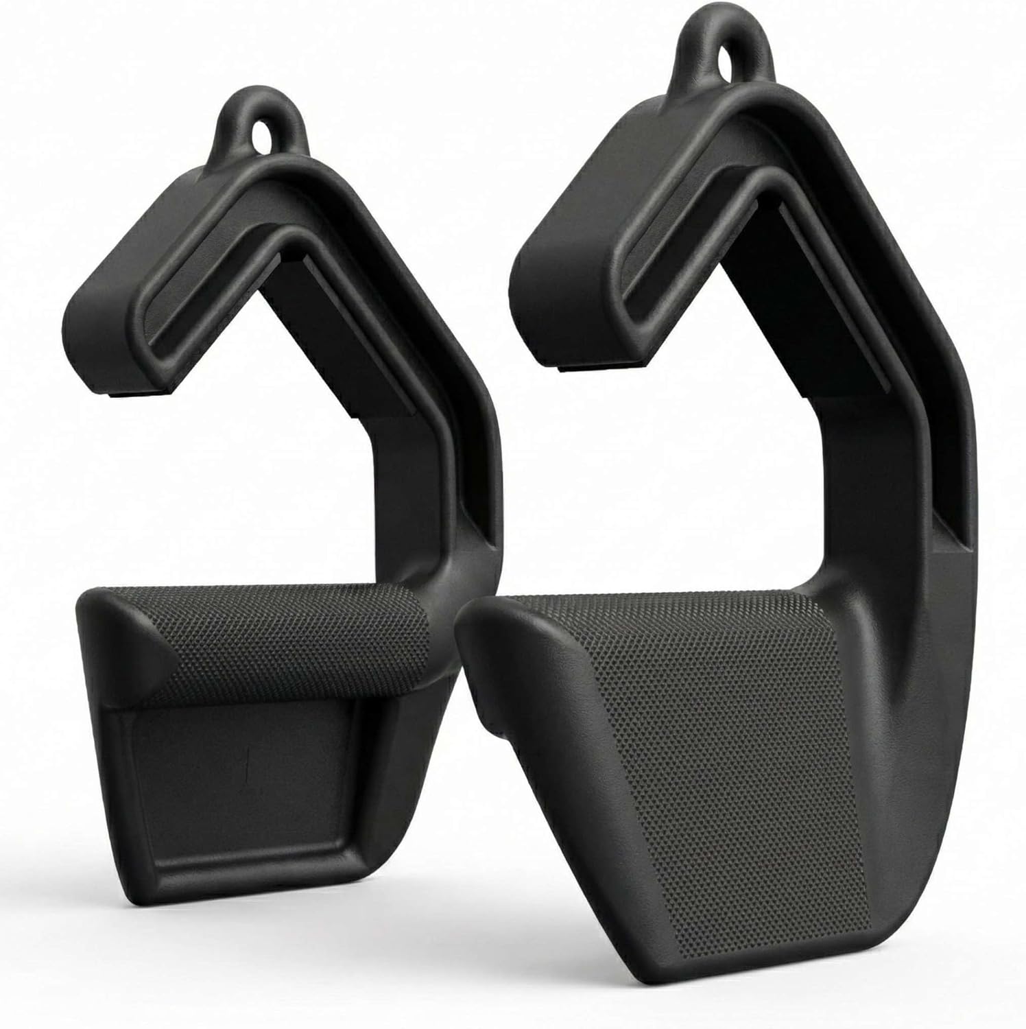 KENSUI Swissies V2 MAX – Ergonomic Neutral Grip Attachment for Pull Up Bars, Barbells, Resistance Bands & Cable Machines - for Back Training - 800lb Capacity (Pair)