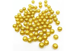 CYS EXCEL Gold Glass Marbles for Vases: Shimmering Elegance for Your Decor