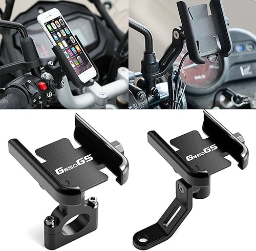 Miniatura 2 de DSMBKS for B-MW G650GS G 650 GS Motorcycle CNC Accessories Handlebar Mobile Phone Holder GPS Stand Bracket,G650GS