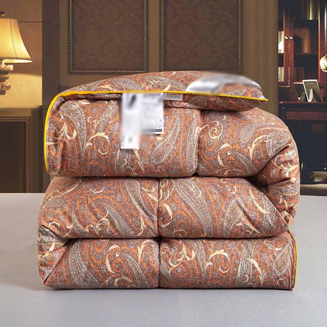 ダウンコンフォーター シングル イエロー ダウン掛け布団 ダウンキルト ダウン掛け布団 シングルダウン掛け布団 ダウン掛け布団 エク