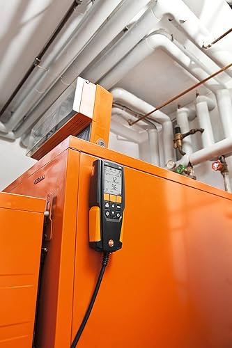 Miniatura 3 de testo Kit de analizador de combustión residencial 310 I I juego de detector de gases de combustión para sistemas de calefacción