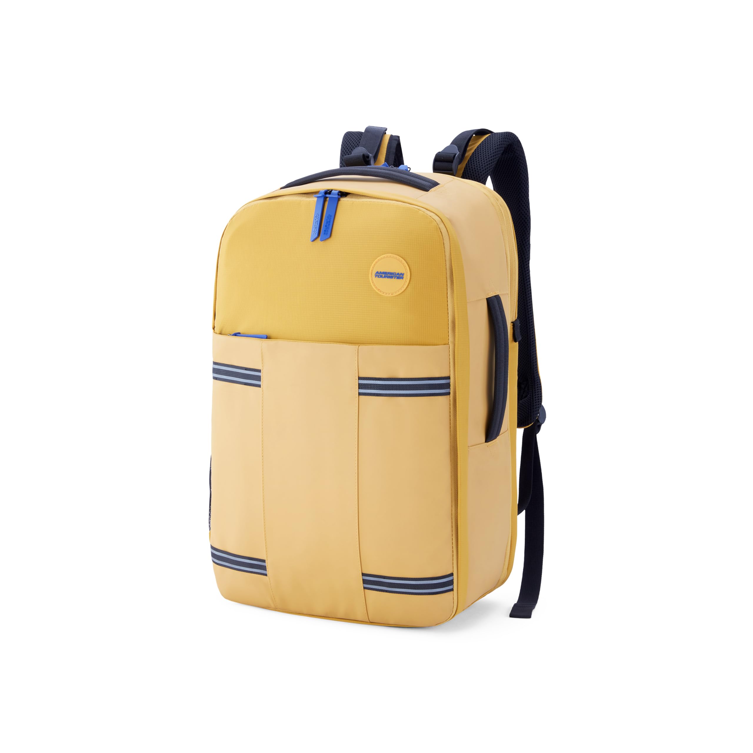 Aston 2.0 | 40 Ltrs | 2 Compartments | Bottle Pocket | Ergonomic Padded Back Panel & Shoulder Straps | Outdoor Laptop Backpack | 1 Year International Warranty | Yellow-image-41