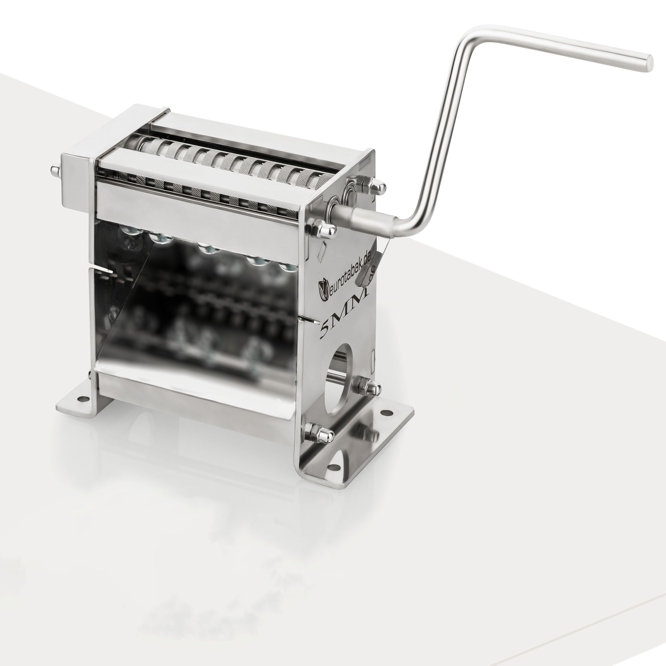 ISOLATECH EUROTABAK Macchina tagliatabacco TC-100 5,0mm | Per foglie di tabacco ed erbe, Larghezza di taglio 5,0mm, Taglio preciso, Utilizzo manuale