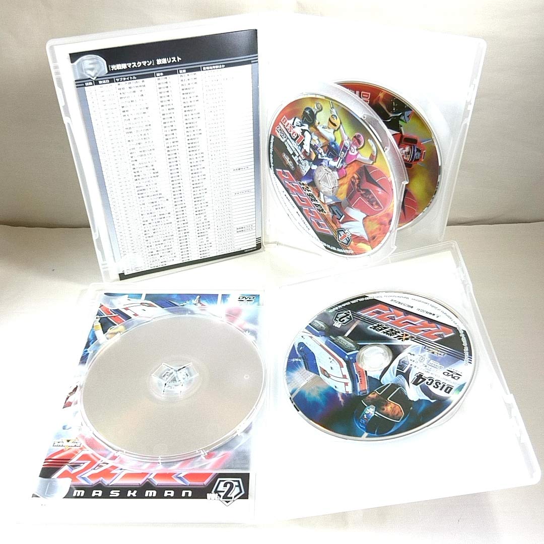 Amazon.co.jp: スーパー戦隊シリーズ 光戦隊マン DVD全5巻セット