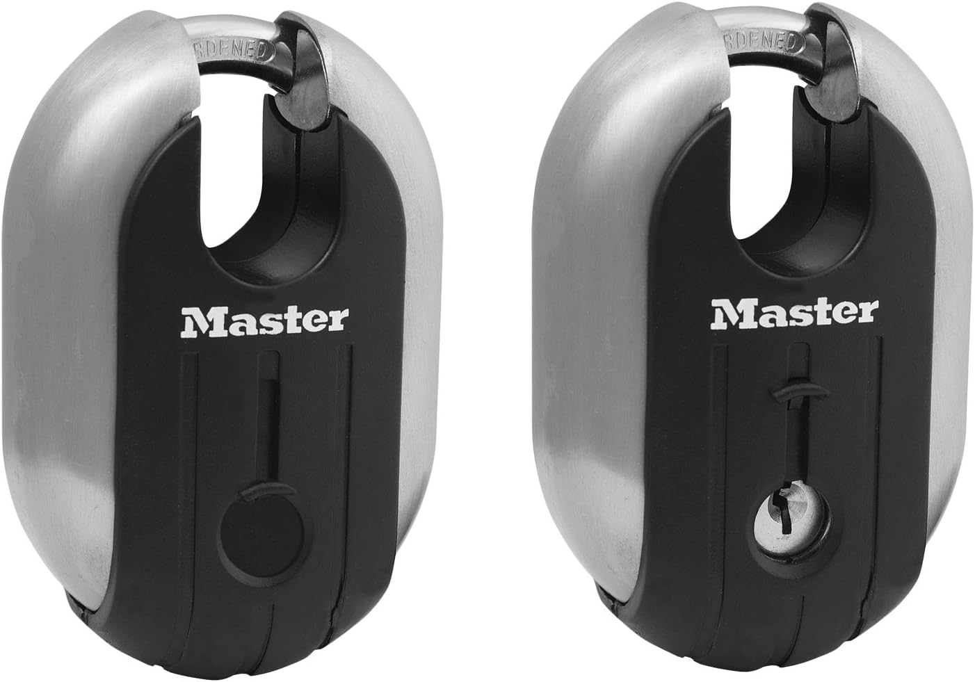 Master Lock - (4) Titanium Trailer Door/Multi Purpose Padlocks 2-5/16" #187KA-4 Pack