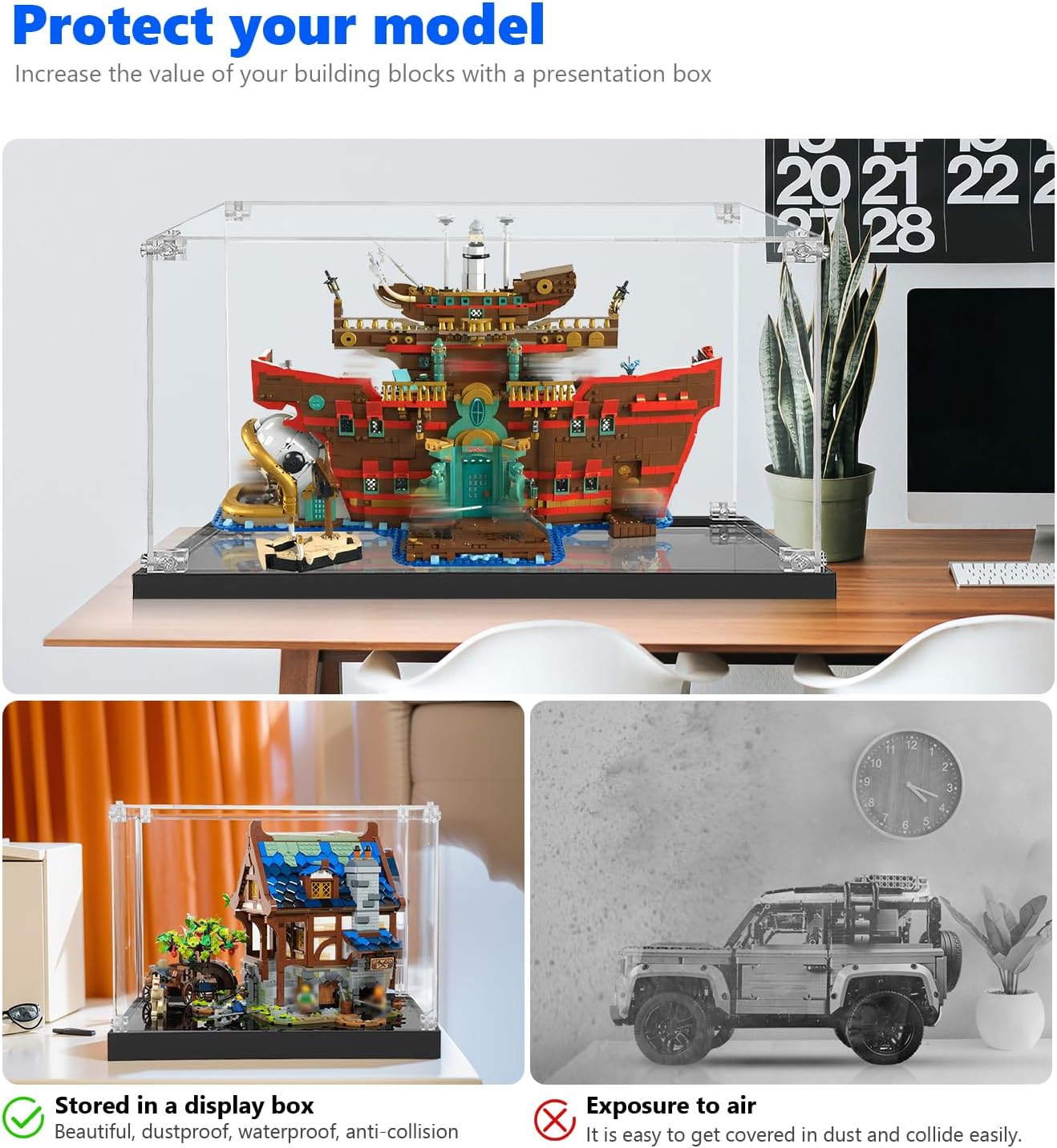 Display Wallboard for Lego Speed Champions Ultimate F1 10-in-1 Collector's Pack | Wall Mount for Lego 77242-77251 Collectible F1 Model Car Kit – Space-Saving & Stylish Home Decor