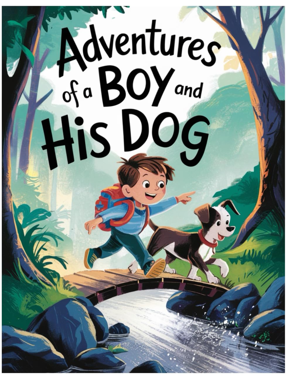 Adventures of a Boy and His Dog: A heartwarming tale of friendship and fun as a boy and his dog explore the world together