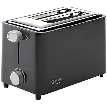 2-Slice Toaster Black