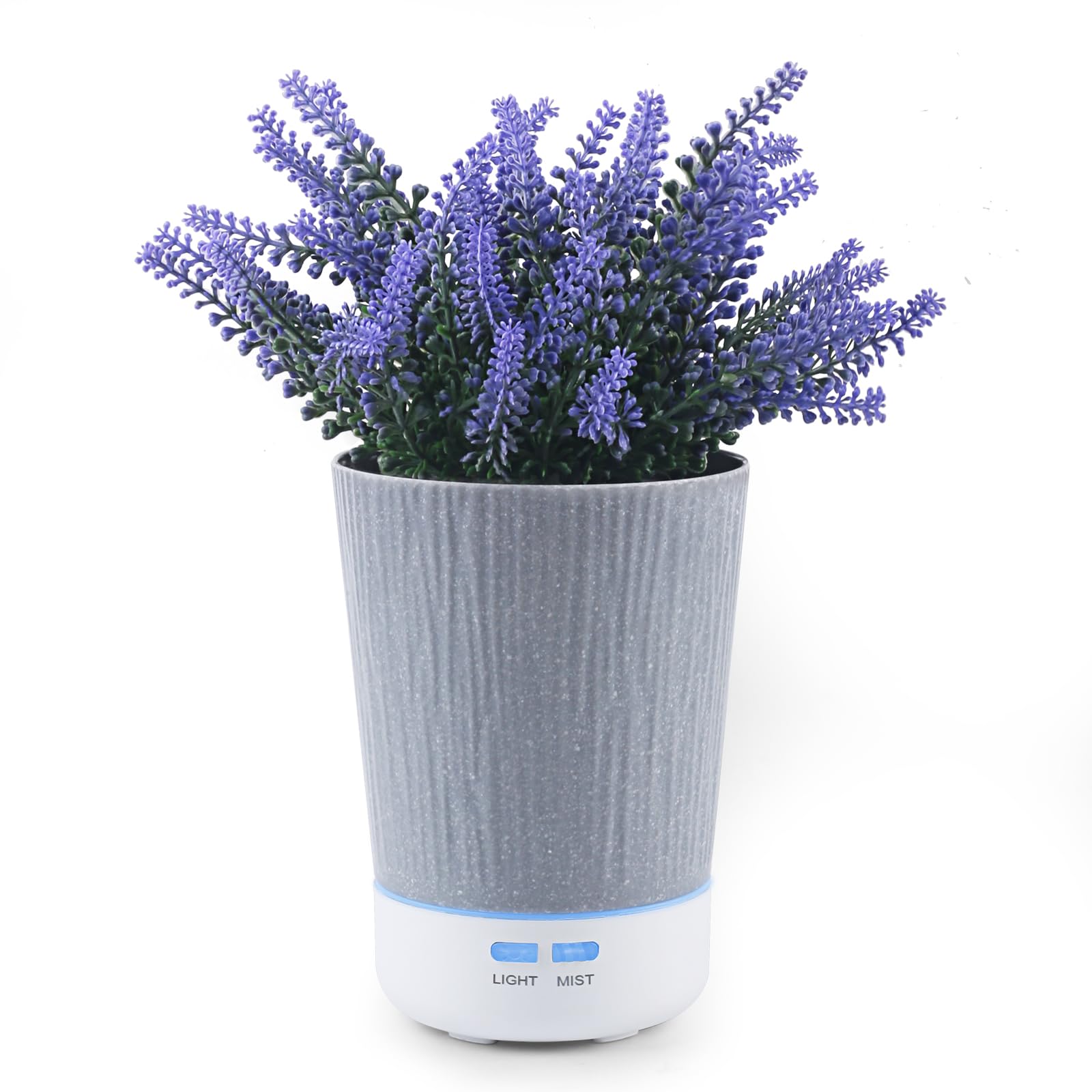 Essential Oil Diffuser, Quiet Aromatherapy Mist Diffuser for Essential Oils, Artificial Lavender Cool Mist Diffuser, Ultrasonic Oil Diffuser for Home, Office, Bedroom, Kids Room
