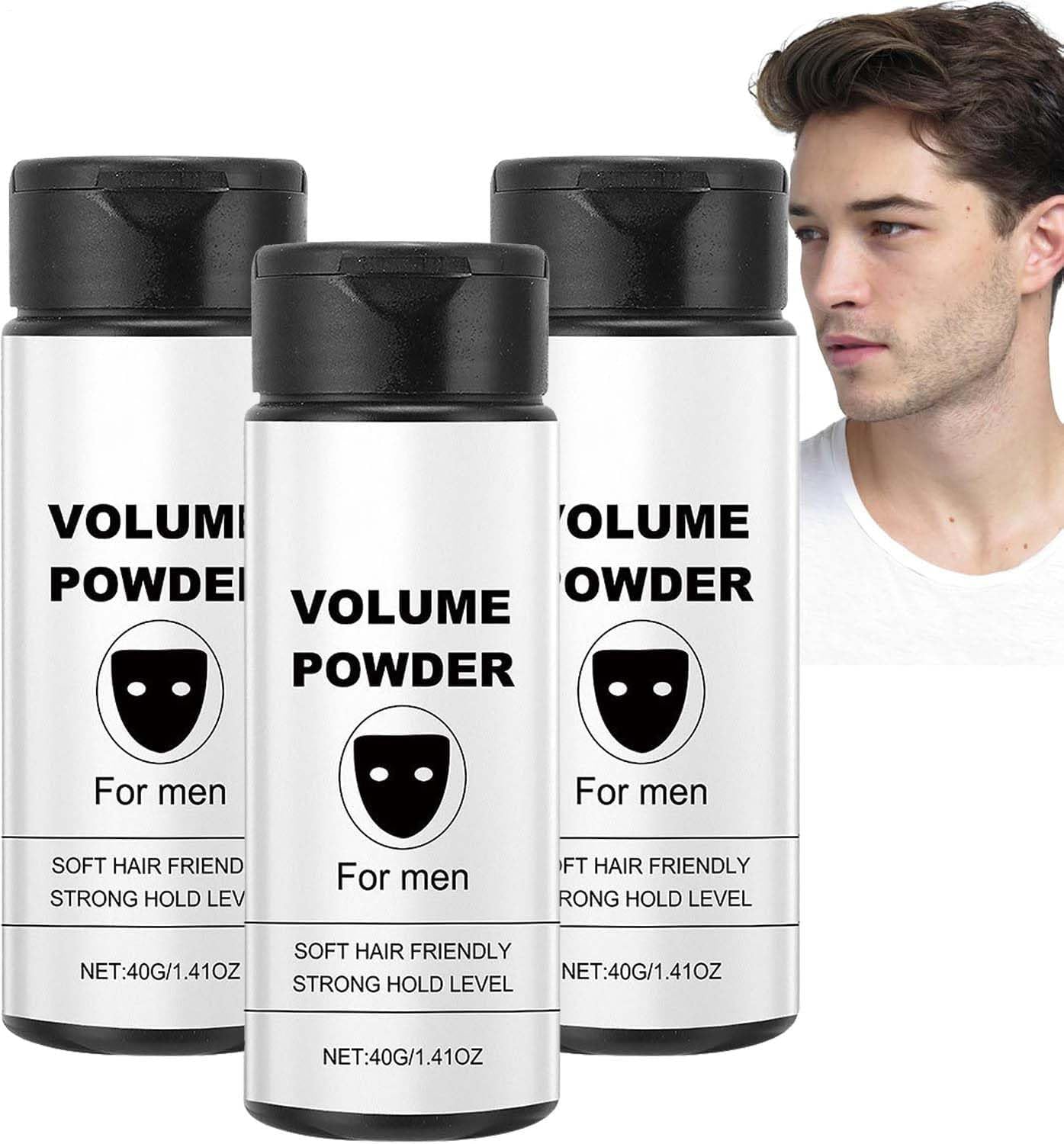 3Pack Hair Texture Powder Hair Styling Powder Portable Hair Based Texture Volume Powders With Improve Hair Quality Strong