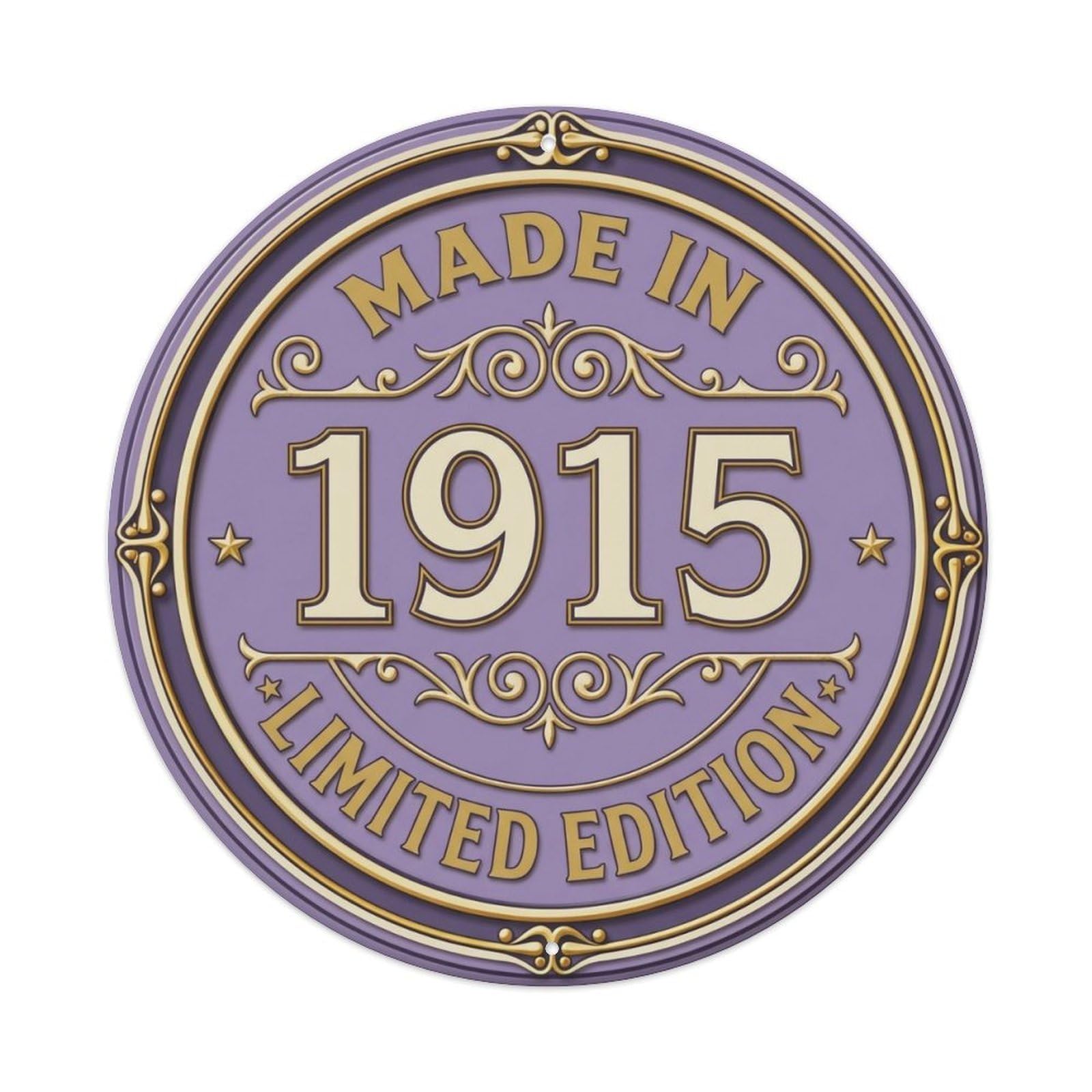 Okahys 8X8inch(20X20cm) Made In 1915 Limited Edition Metal Tin Sign