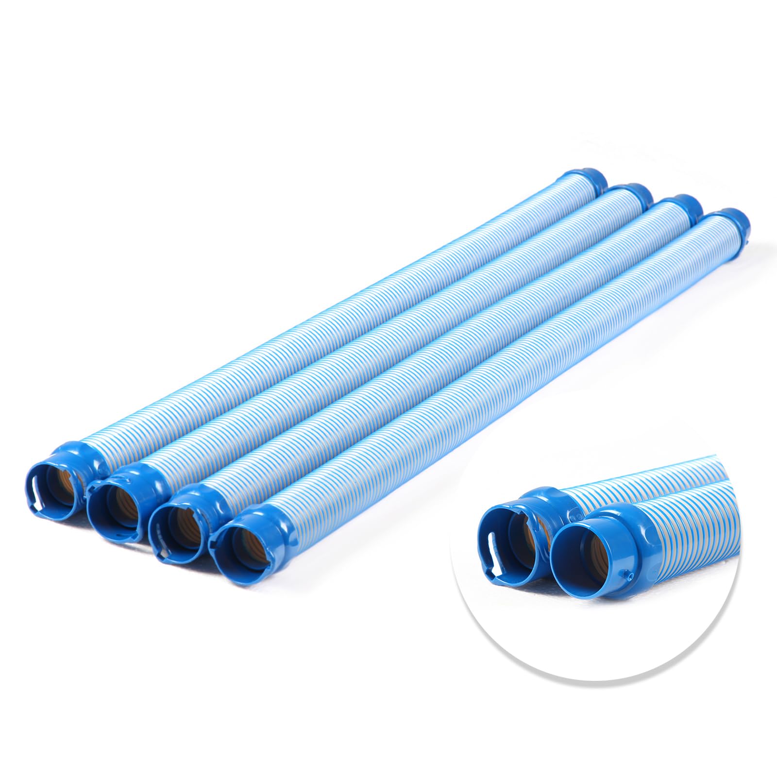Pool Cleaner Hose for Zodiac MX6 MX8 Replacement Parts, 39 Inch R0527700 Twist Lock Pool Vacuum Hose,One Year Warranty (4)