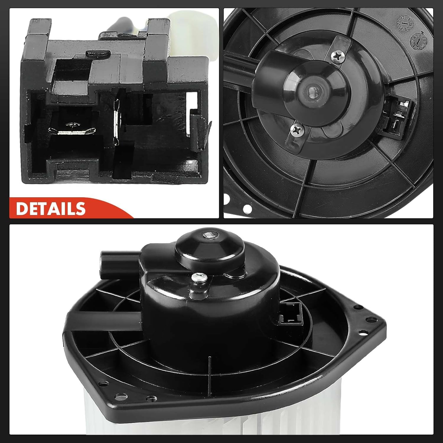 A-Premium Front HVAC Heater Blower Motor Compatible with Nissan Frontier 2000-2004, Xterra 2000-2004, Sentra 2000-2004 & Subaru Impreza 1996-2001, Forester 1998-2000
