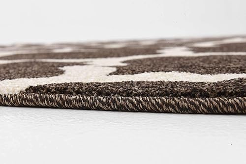 Vista 192 de Unique Loom Trellis Collection - Alfombra estilo marroquí de enrejado gris oscuro (8' 0 pies x 11' 0 pies)