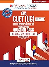 Oswaal NTA CUET (UG) Chapter-wise Question Bank General Aptitude Test For 2026 Exam (as per latest 27 Dec., notification) | PYQs & 950+ NCERT aligned MCQs |With Oswaal AI
