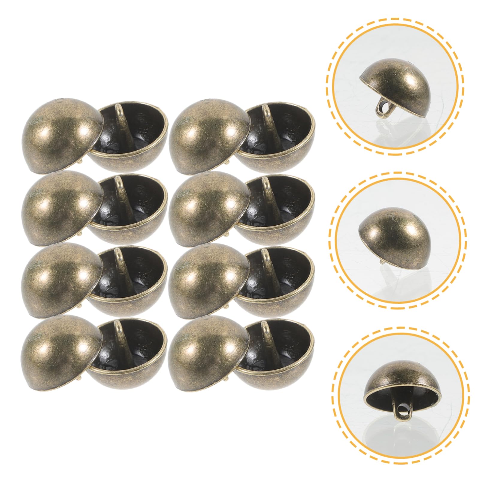 5 Set Bottoni in Metallo Sostituzione Pulsanti Per Pantaloni Bottone Per Jeans Spille Per Bottoni Jeans Per I Di in Metallo Bottone Dei Lega 50 Pezzi*5
