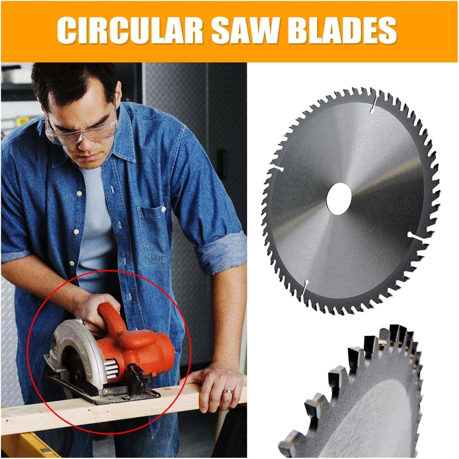 Circular Saw Blade Metal Cutting Saw Blade 1pcs Alloy Circular Saw Blade 210mm Saw Blade Disc Rotating Drilling Tool Accessories