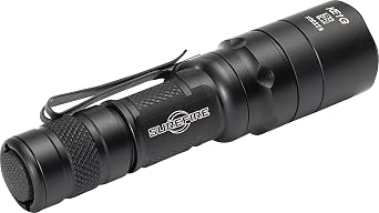 SureFire Handheld LED Flashlight - EDCL1-T 500 Lumens 7,600 Candela - Black