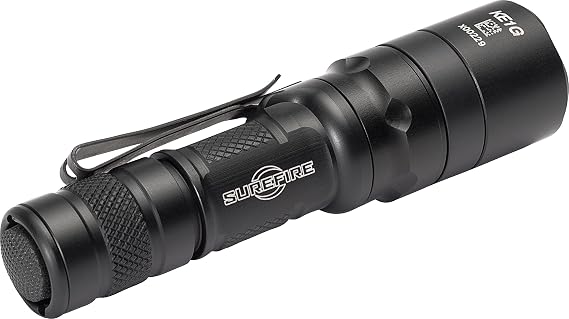SureFire Handheld LED Flashlight - EDCL1-T 500 Lumens 7,600 Candela - Black