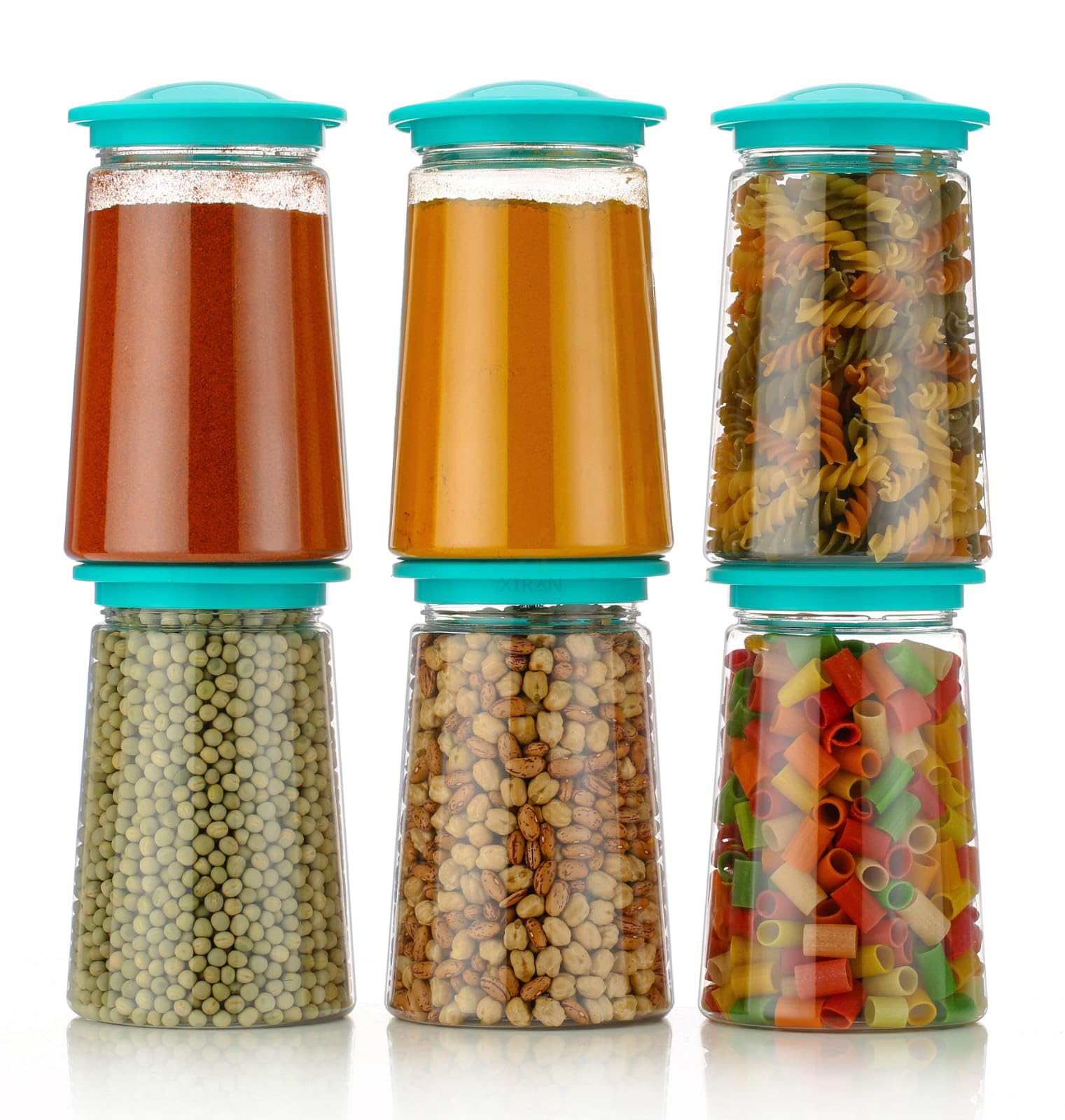 Xiran Kitchen Storage Box, Container for Kitchen, Storage Box for Kitchen, Storage Jars, Storage Containers for Pulses,